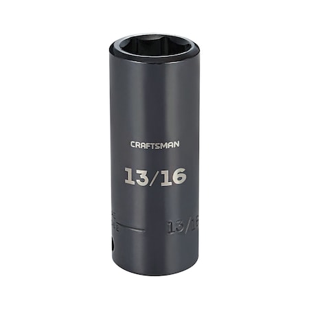 Sockets, 1/2" Drive 13/16" SAE Deep Impa