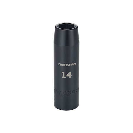 Sockets, 1/2" Drive 14mm Metric Deep Imp