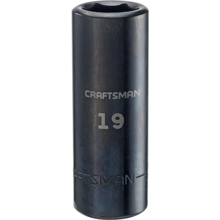 Sockets, 1/2" Drive 19mm Metric Deep Imp