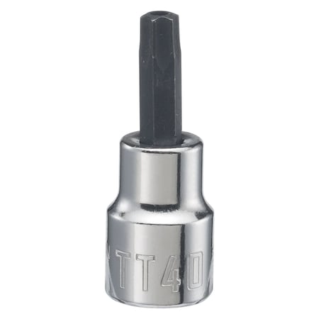 Torx, 3/8" Drive TT40 Torx Bit Socket, Torx 3/8" Drive