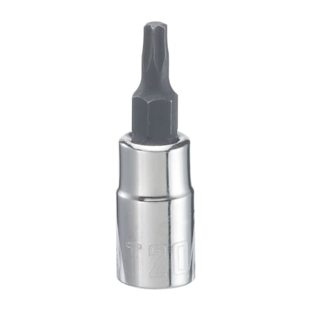 Sockets, 1/4" Drive T20 Torx Bit Socket, Torx 1/4" Drive