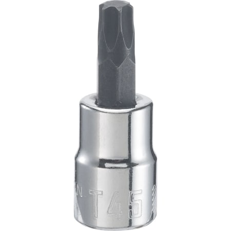 Sockets, 3/8" Drive T45 Torx Bit Socket, Torx 3/8" Drive