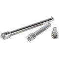 Extension, 3-pc 1/2" Drive Extension Bar 1/2" Dr, Full Polish Chrome