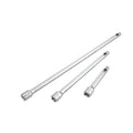 Extension, 3-pc 1/4" Drive Locking Exten 1/4" Dr, Full Polish Chrome