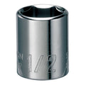 Sockets, 1/4" Drive 1/2" 6 Point SAE Sha