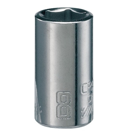 Sockets, 1/4" Drive 8mm 6 Point Shallow