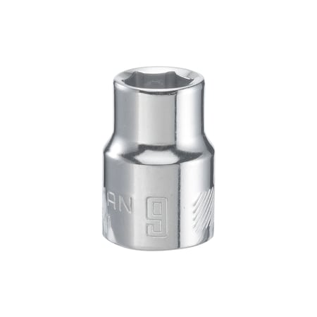 Sockets, 3/8" Drive 9mm 6 Point Shallow
