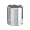 Sockets, 3/8" Drive 19mm 6 Point Shallow