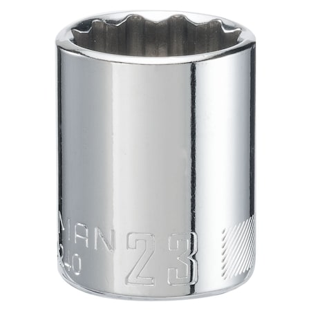 Sockets, 1/2" Drive 23mm 12 Point Shallo