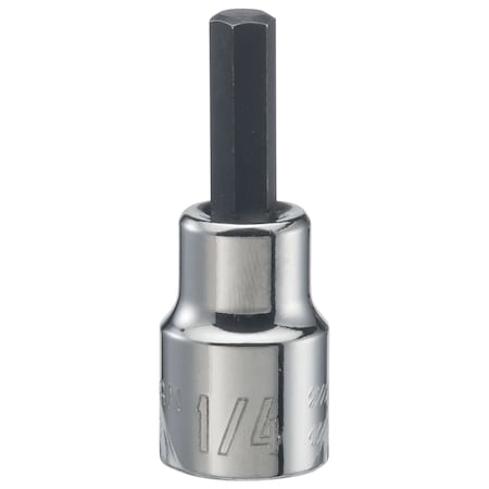 Sockets, 3/8" Drive 1/4" Hex Bit Socket, SAE 3/8" Drive