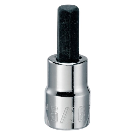 Sockets, 3/8" Drive 5/16" Hex Bit Socket, SAE 3/8" Drive