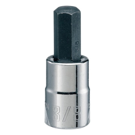 Sockets, 3/8" Drive 3/8" Hex Bit Socket, SAE 3/8" Drive