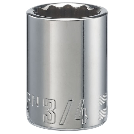 Sockets, 1/2" Drive 3/4" 12 Point SAE Sh
