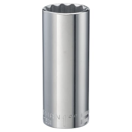 Sockets, 1/2" Drive 1" 12 Point SAE Deep