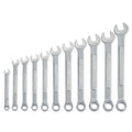 Wrenches, 11-pc Metric Raised-Panel Comb