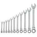 Wrenches, 11-pc SAE Ratcheting Combinati