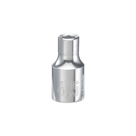Sockets, 1/4" Drive 4.5mm 6 Point Deep S