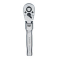 3/8-in Drive 72 Geared Teeth Ratchets, 3/8" Drive Stubby Flex Head, Full polish