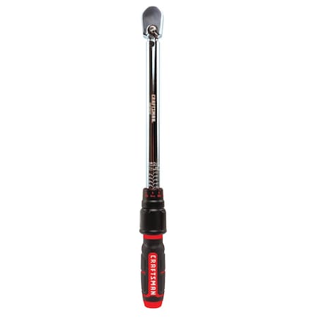 Micrometer Torque Wrench, 3/8-in Drive, Click Style