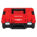 VERSASTACK Tool System Suitcase, Plastic, Black/Red, 17 in W x 13 in D x 7 in H