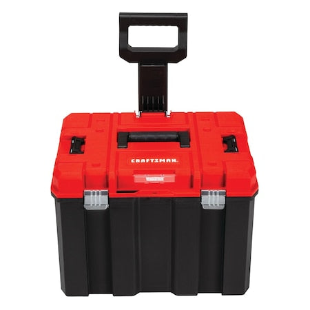VERSASTACK Wheeled Tool Box, Plastic, Red, 20 in W x 17 in D x 39 in H