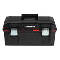 Tool Box, Structural Foam, Black, 23 in W x 12 in D x