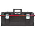 Tool Box, Structural Foam, Black, 28 in W x 12 in D x 11-1/2 in H