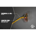 SJEOW Extension Cord, 12 AWG, Outdoor, 12/3, 3 Outlets, 5-15R, Yellow, TPE, 5-15P, 100 ft