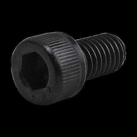 #10-32 Socket Head Cap Screw, Zinc Plated Steel, 0.375 in Length