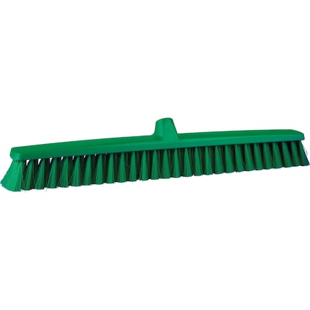 ColorCore Soft 24" Push Broom, Green