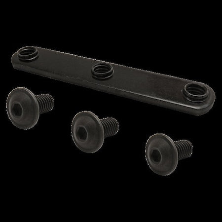 5/16"-18 Socket Head Cap Screw, Button Flanged, Black Zinc Plated Steel, 11/16 in Length