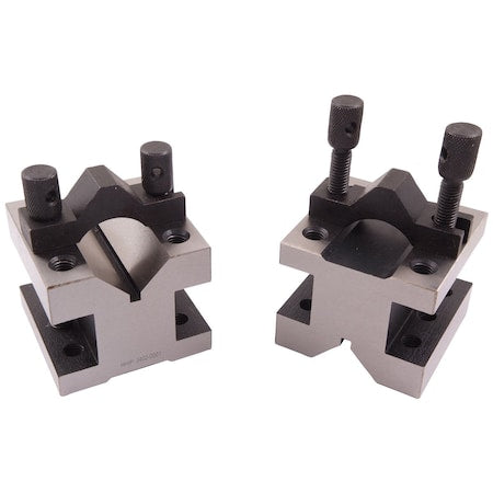 1-3/8 L X 1-3/8 W X 1-3/16 H Precision V-Block & Clamp Set