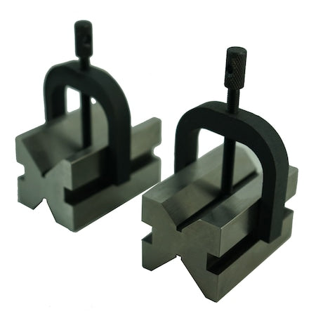 2.50 X 1.73 X 2.76" V-Block & Clamp Set