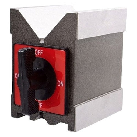 3.75 X 2.75 X 3 Magnetic V-Block With Switch
