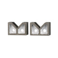 10 X 5 X 6-5/8" Cast Iron V-Block Set