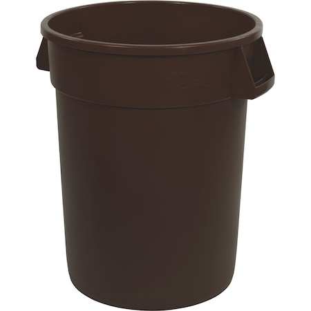 Trash Can,20 gal Bronco Rnd Trsh Can Br
