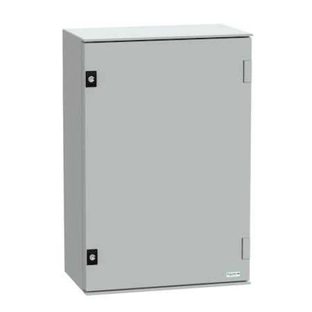 2 Point Double Bar Lock Electrical Enclosures, 25-1/2 in H, 9.8 in D, 17.2 in W, 13,4X