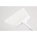 Angle Broom Flagged Bristle, 56", Wht, PK12