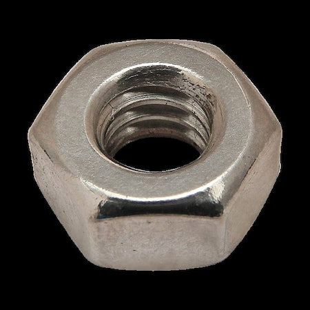 Hex Nut, 1/4"-20, Stainless Steel, Plain