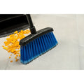 6 in Sweep Face Lobby Broom, Black