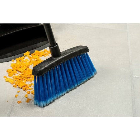 6 in Sweep Face Lobby Broom, Black