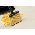 Duo-Sweep Flagged Angled Broom Head, 6 in L Bristles, Handle Not Included L Handle