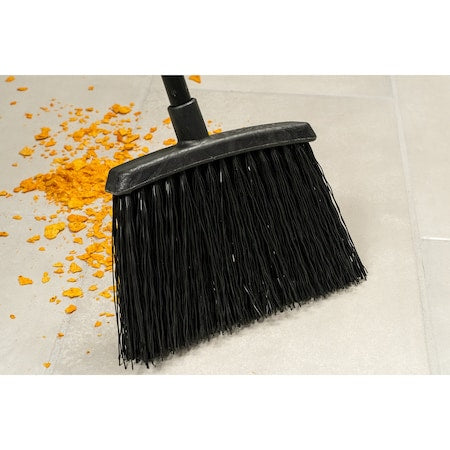Duo-Sweep Unflagged Warehouse Broom with Handle, 7 in L Bristles, 48" L Handle