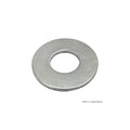 Flat Washer, For Screw Size 3/8" , Steel Zinc Plated Finish