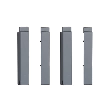 VERSATRACK(TM) End Caps, PK4