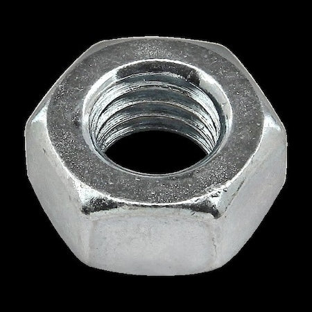 Hex Nut, M8-1.25, Steel, Zinc Plated