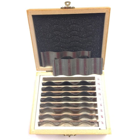 1/2 To 1-1/2" 9 Pair Wavy Parallel Set
