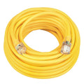 SJEOOW Extension Cord, 14 AWG, Outdoor, 14/3, 1 Outlets, 5-15R, Yellow, 5-15P, 50 ft