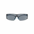 Series 300, Safety Glasses, Scotchgard Anti-fog, Gray Lens, Ice Blue Frame, Frameless, 20 PK