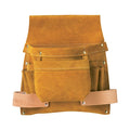 Tool Pouch, Tool Pouch, Brown, Leather, 6 Pockets
